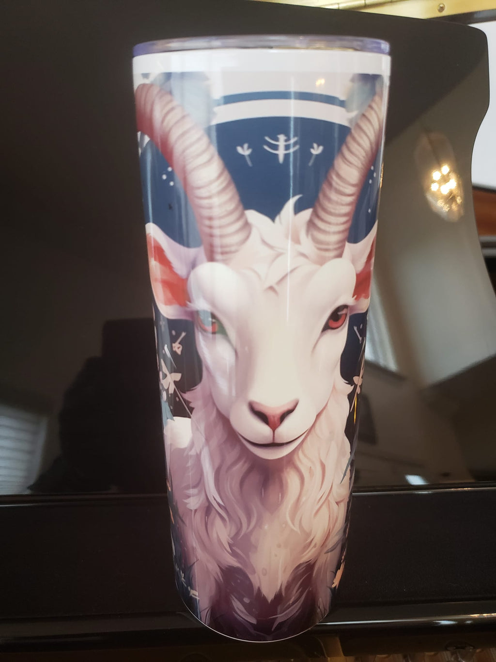 CUSTIMIZED 20 OZ HOT/COLD TUMBLER ("ROSES")