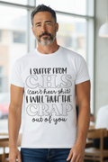 SCREEN PRINTED: "C.H.S."