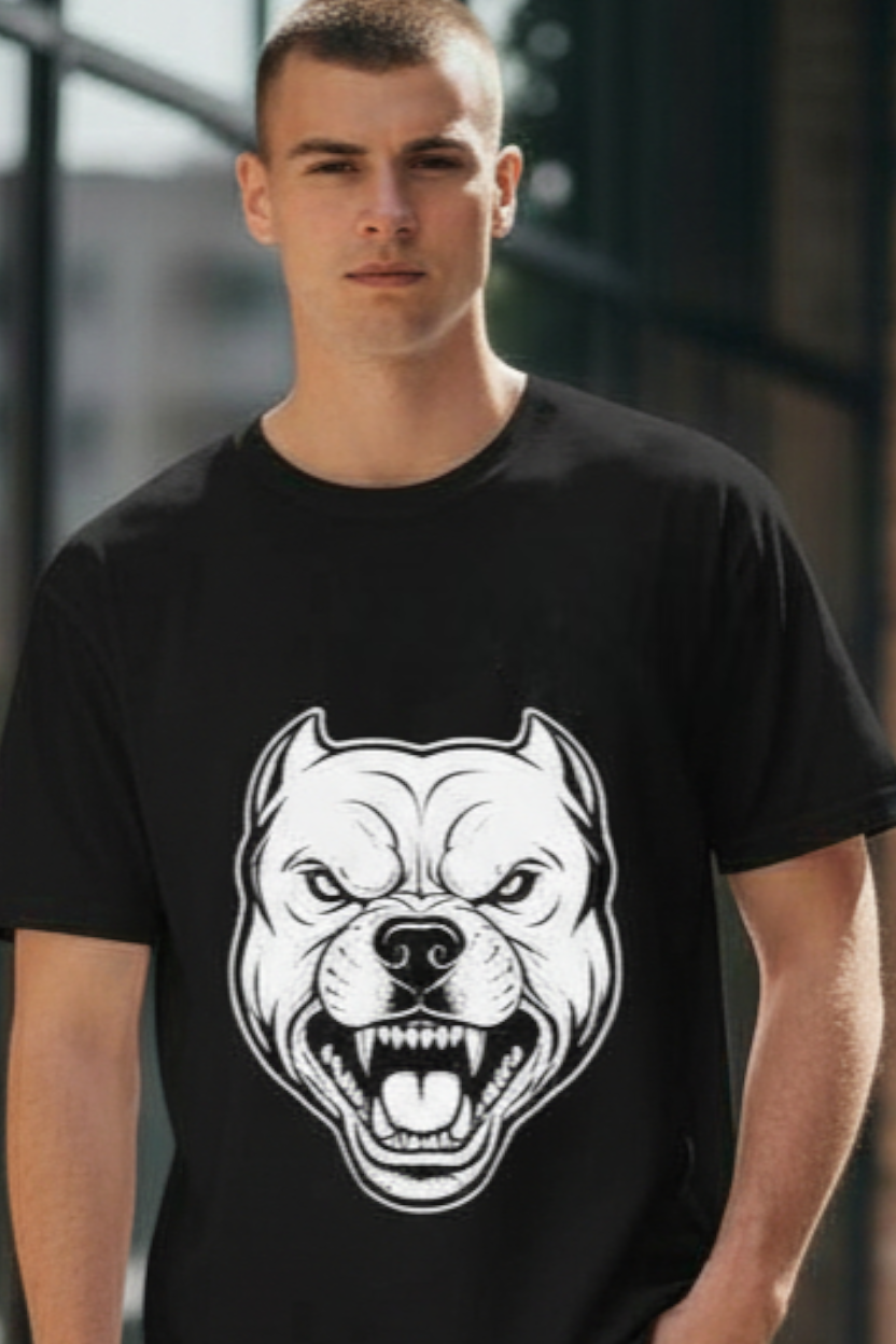 SCREEN PRINTED: "PIT BULL" (Copy)