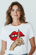 SCREEN PRINTED: "SHUT THE F*** UP"
