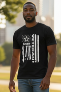 SCREEN PRINTED: "ARMY VETERAN"