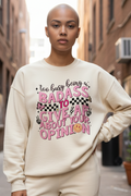 SCREEN PRINTED: "BADASS"