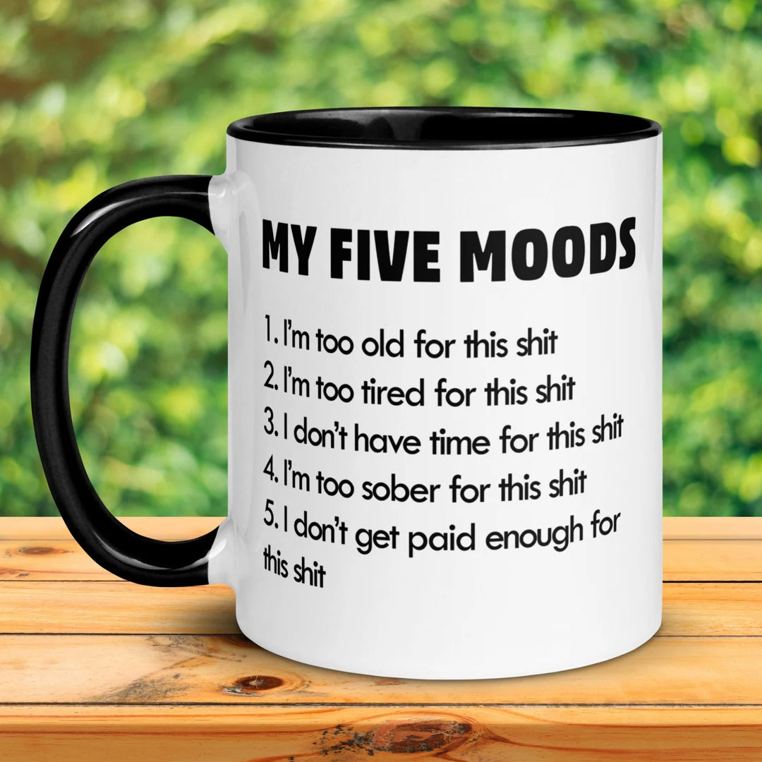 15 OZ SUBLIMATED COFFEE MUG "SARCASTIC REMARKS"