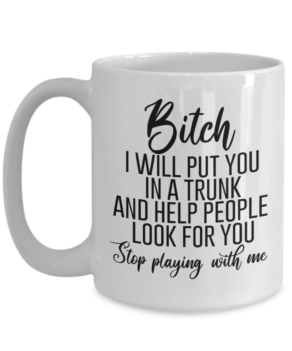 15 OZ SUBLIMATED COFFEE MUG "SARCASTIC REMARKS"
