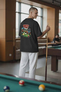 SCREEN PRINTED: "WATCH THIS" CRAB SHOOTING POOL"