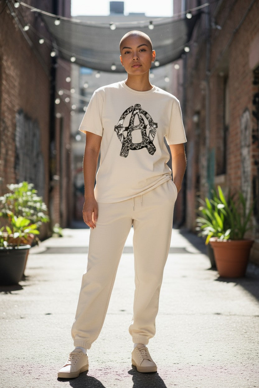 SCREEN PRINTED: "ANARCHY"