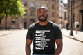 SCREEN PRINTED: "FATHER"